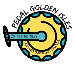 pedal golden isles 2024 logo